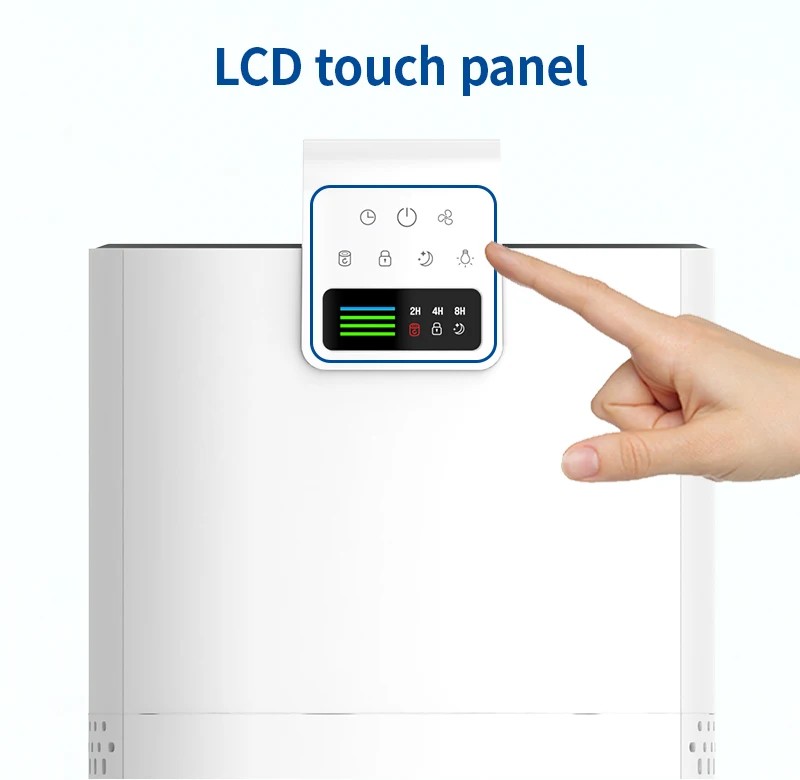 3-stage Purification air quality appliances air purifier home filter air purifier hepa filter