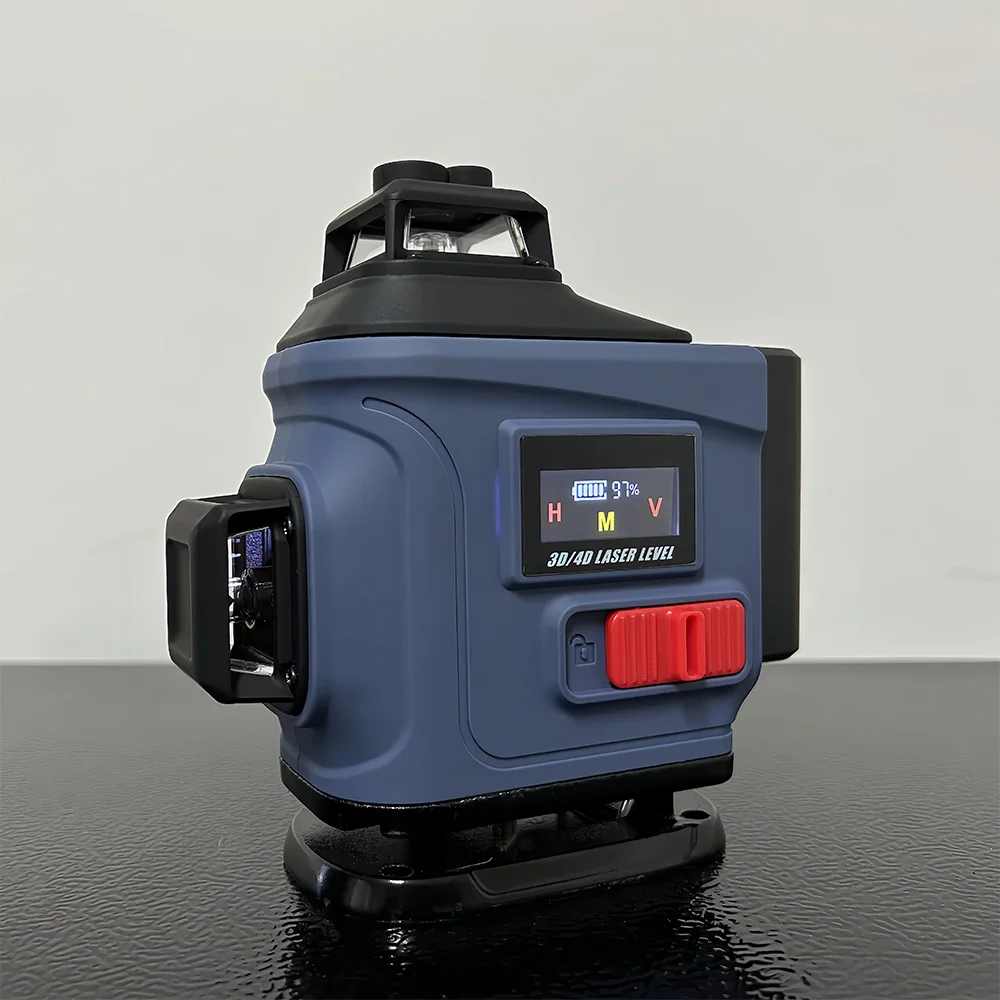 16 Lines Laser Level Self Leveling Green Laser Level 4D Cross Line Laser for Construction and Picture Hanging