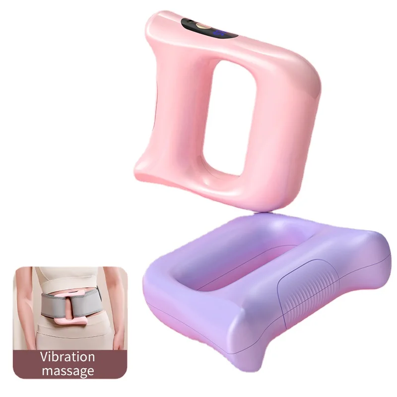 New Arrival Hand Held Cordless Deep Tissue Percussion Fascial Ring Massage Ring Device