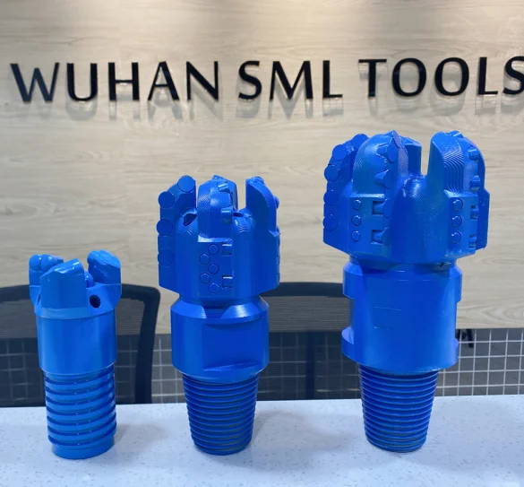 SML Group Top Quality Abrasive PDC Round Drill Bits Set for Oil and Gas Well Drilling