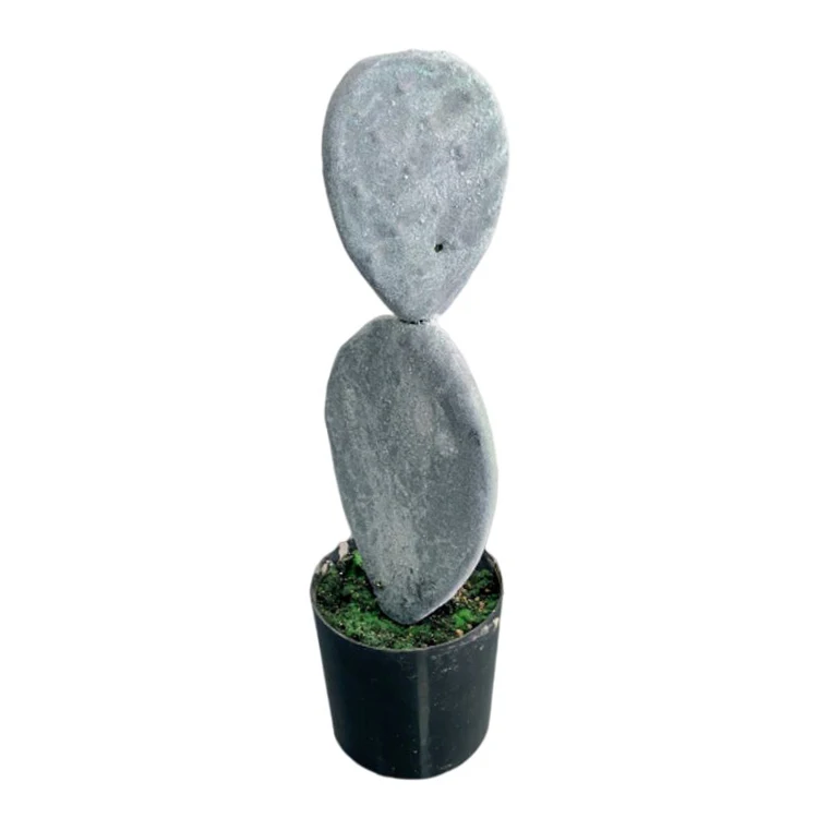 Artificial Barrel Simulation Cactus in Pots Green Plant Cactus Tree Plants for Store Hotel Shopping Mall Sale Tropical Greenery