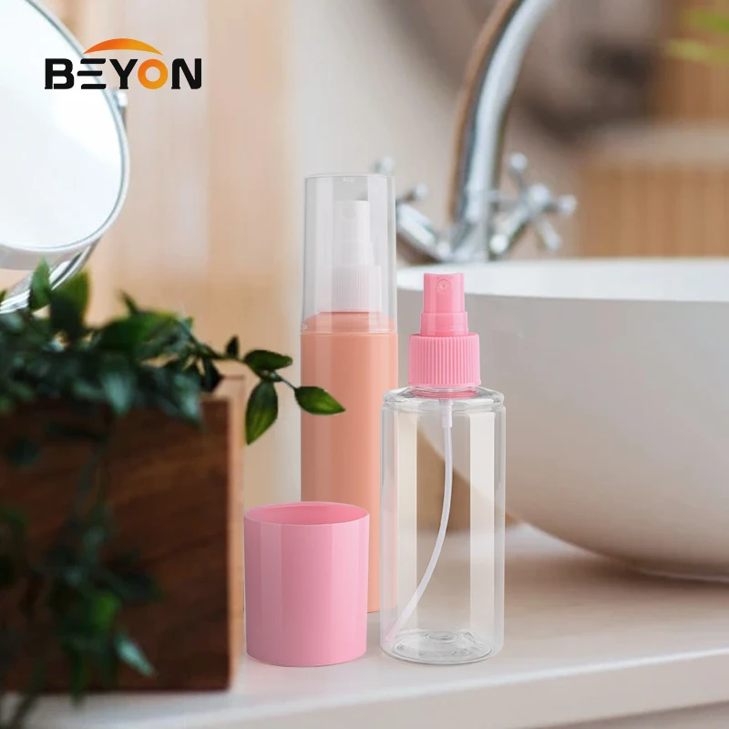 Pump Sprayer Lightweight Elixir Plastic Luxury Cosmetic Bottle 50 Ml