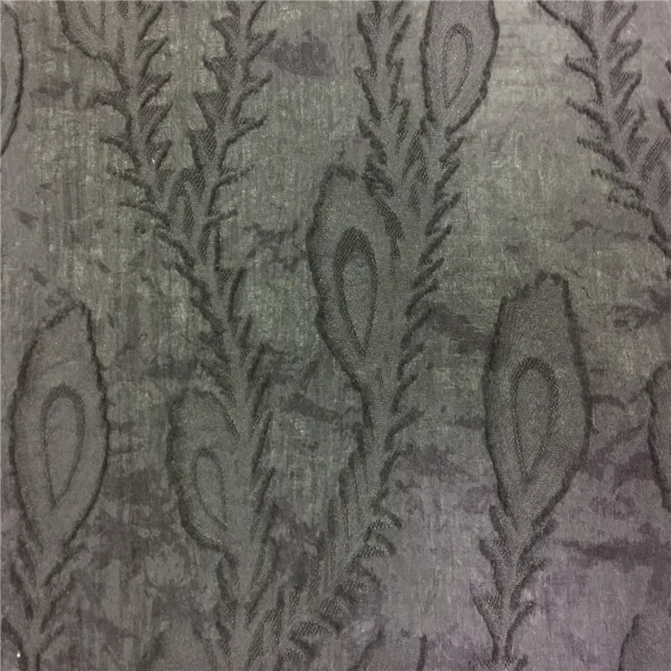 Brushed jacquard fabric polyester nylon fabric mesh fabric for clothing