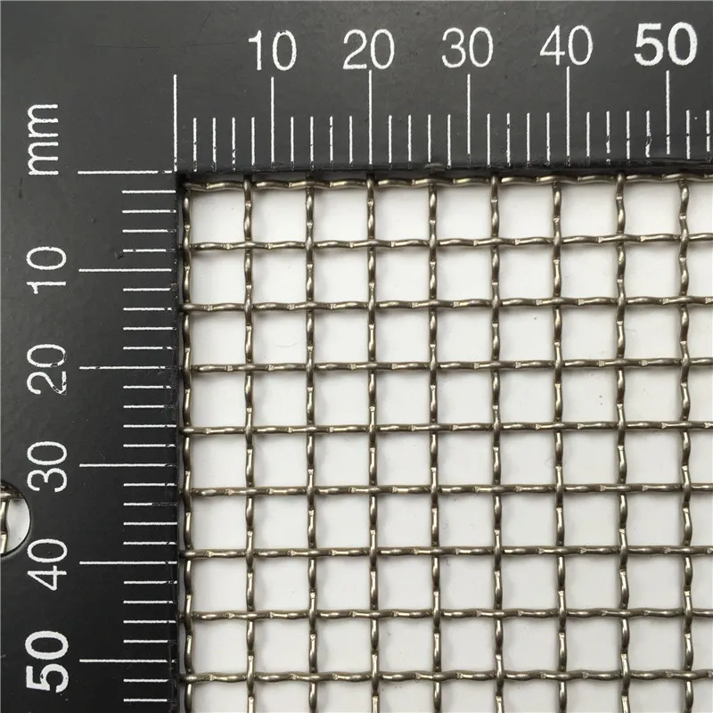 SS 304 316 316L нержавеющая сталь гофрированные проволочной сетки экрана