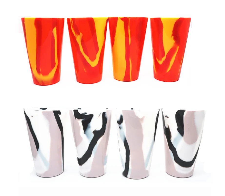 
2021 New Design ShuoJia Factory Wholesale Unbreakable Collapsible Silicone Food Grade Cup Drinking Water Cup With Custom Logo 