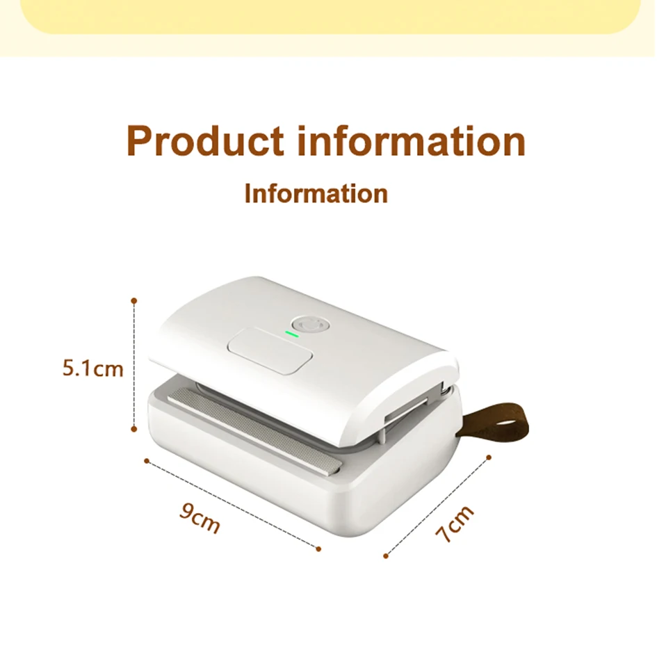 kitchen accessories 2024 Hand Impulse Sealer Craft Food Sealing Pump Mylar Mini Bag Sealer with Cutter 2 in 1 Heat Vacuum Seal