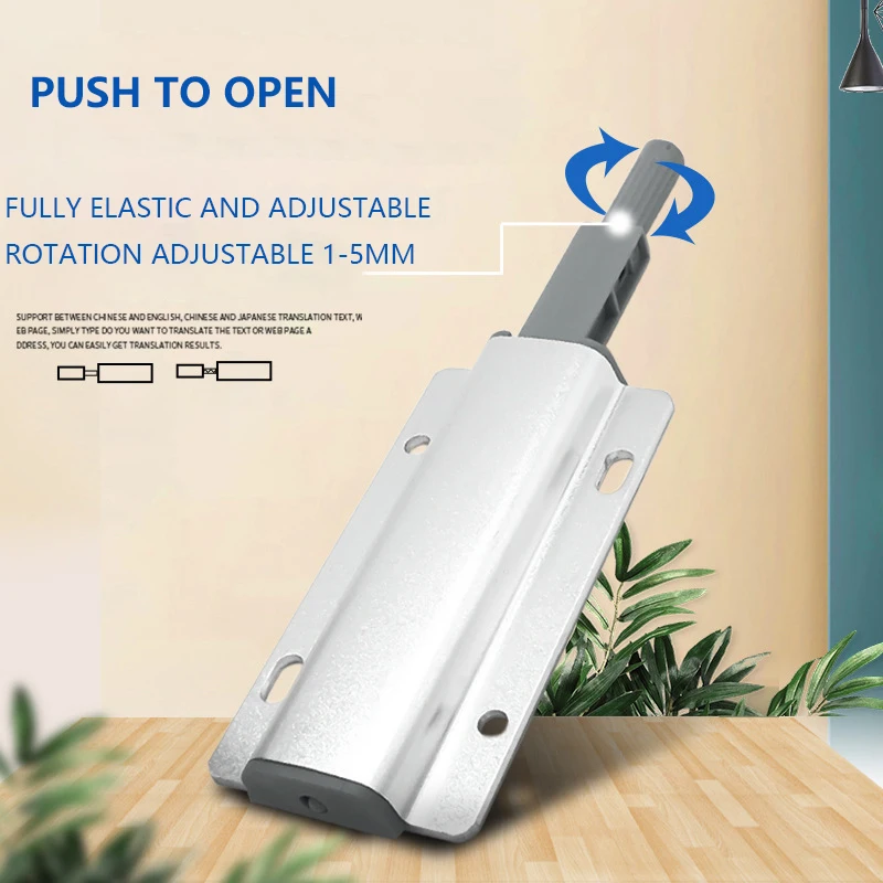 Wholesale custom furniture cabinet Hidden automatic door closer Rebound Device