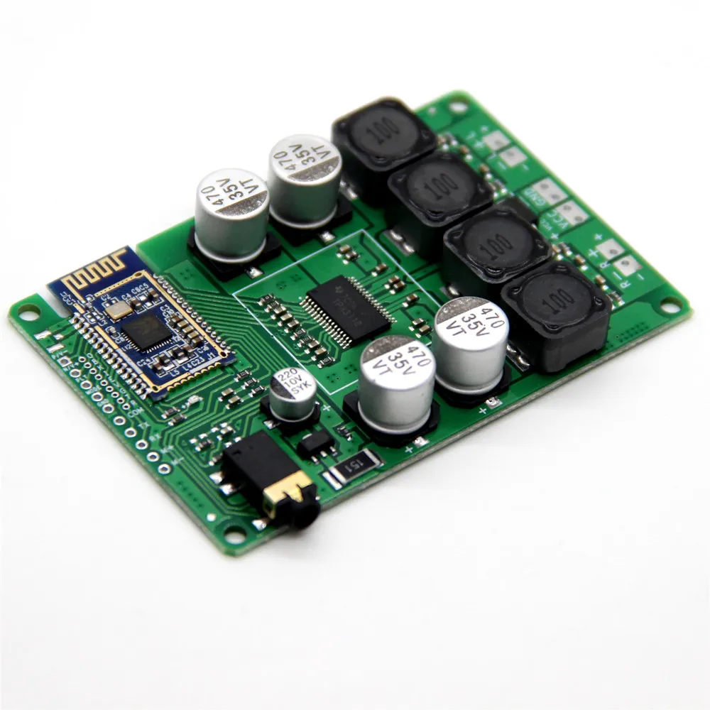 RDS Electronics - 2x30W/20W support AUX audio input support serial command BT 5.0 amplifier board