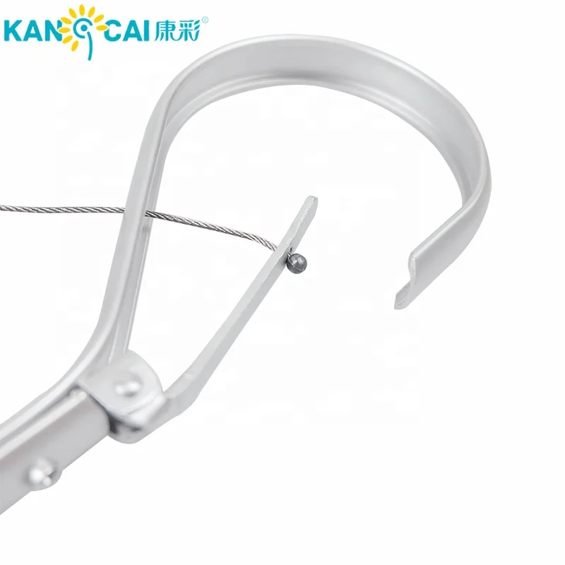 
Metal cloth rack hanger for velvet skirt with stainless steel clips 