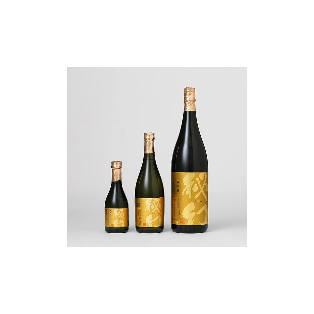 
Japanese moderate taste food customized beverage wines with gold 