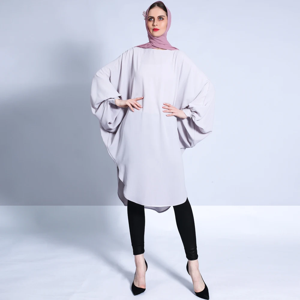 Factory direct sales casual long sleeve abaya islamic clothing women muslim clothes islamic women clothing