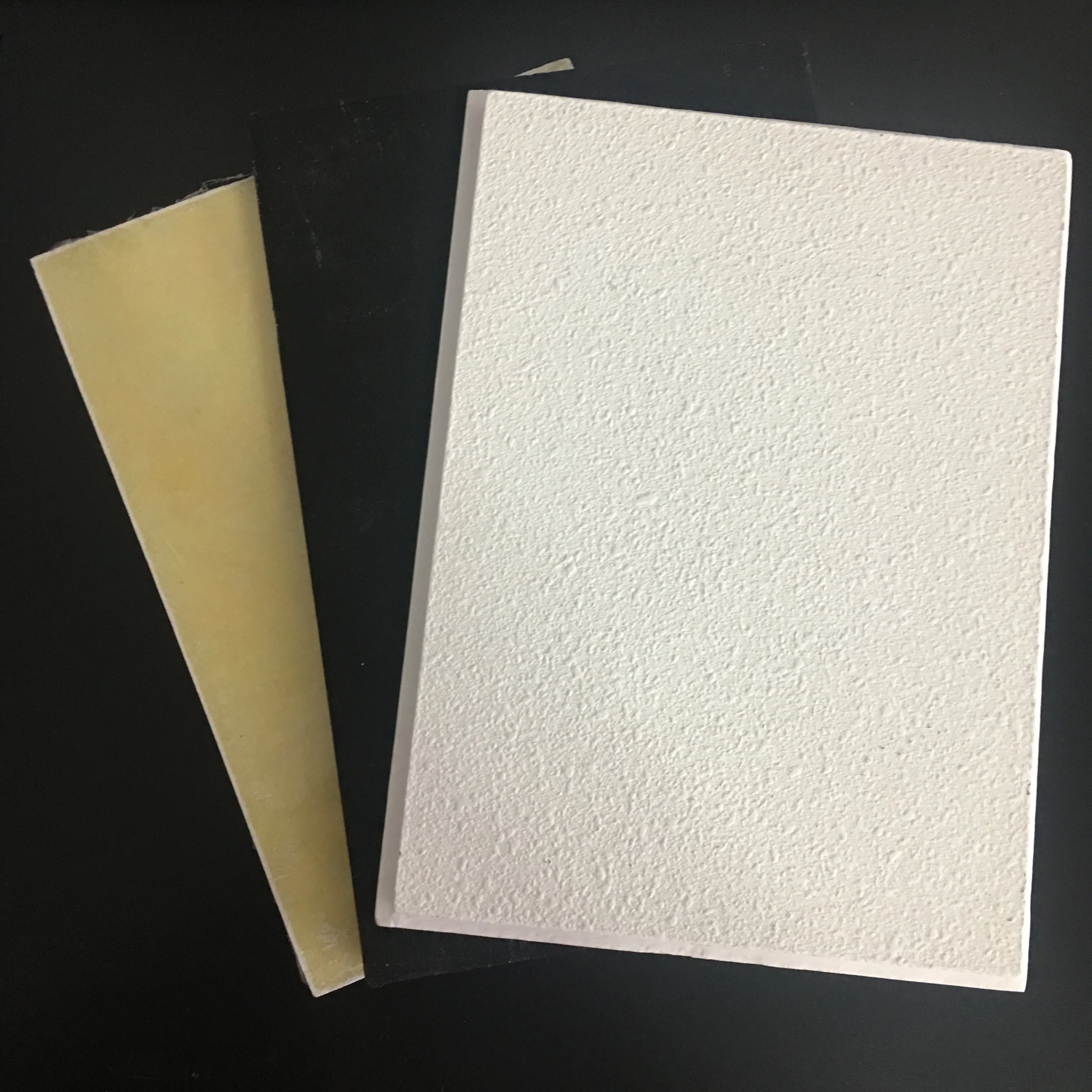 Good Quality 15mm-20mm Acoustic Fiberglass  Ceiling Tiles