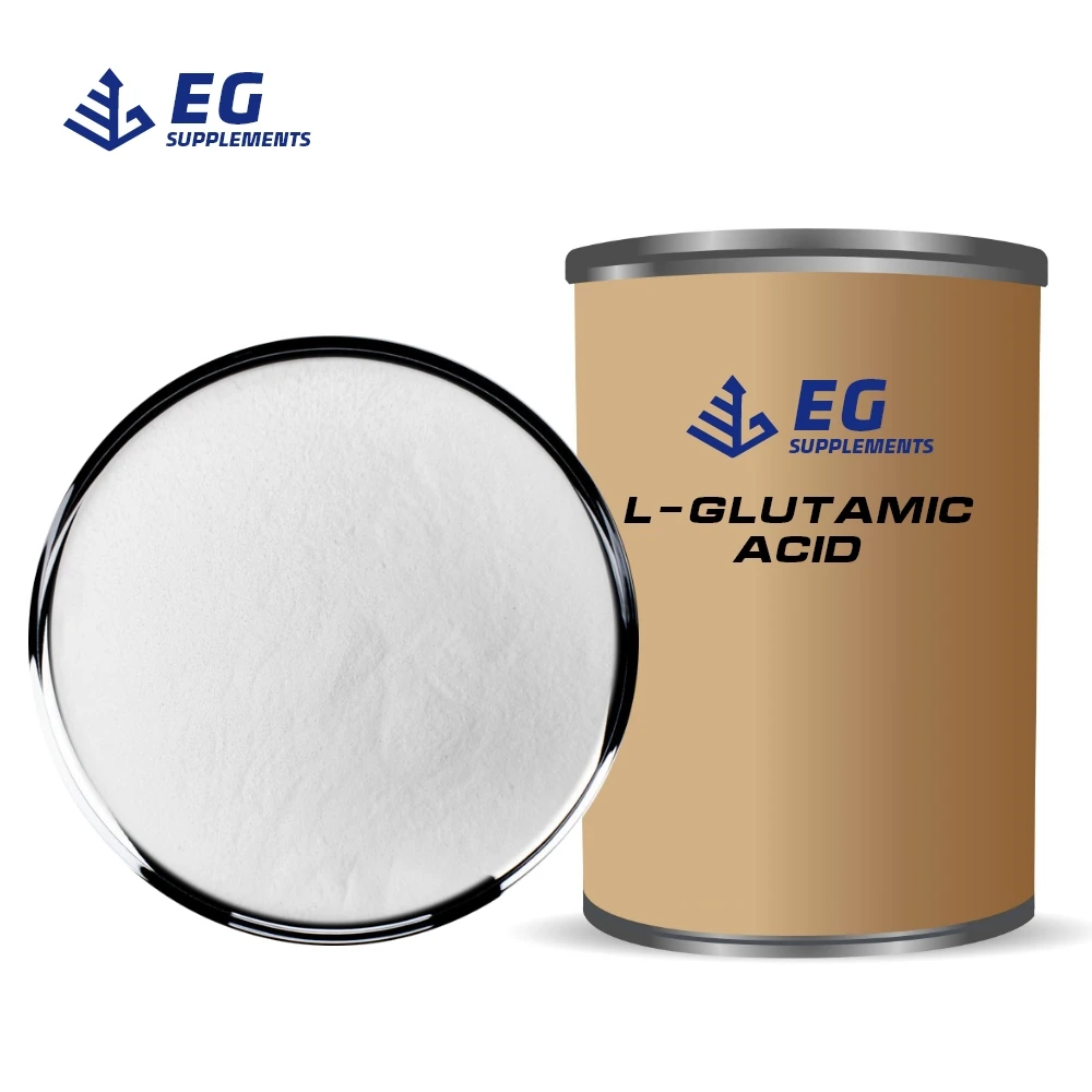 L-Glutamic Acid Cas 56-86-0 Food Additive Glutamic Acidum L-Glutamic Acid  With  High Quality