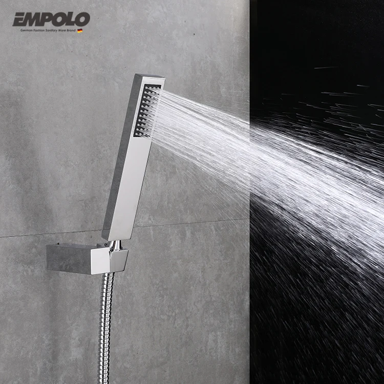 Free bathroom package plan chrome shower diverter shower valve ABS bathroom shower