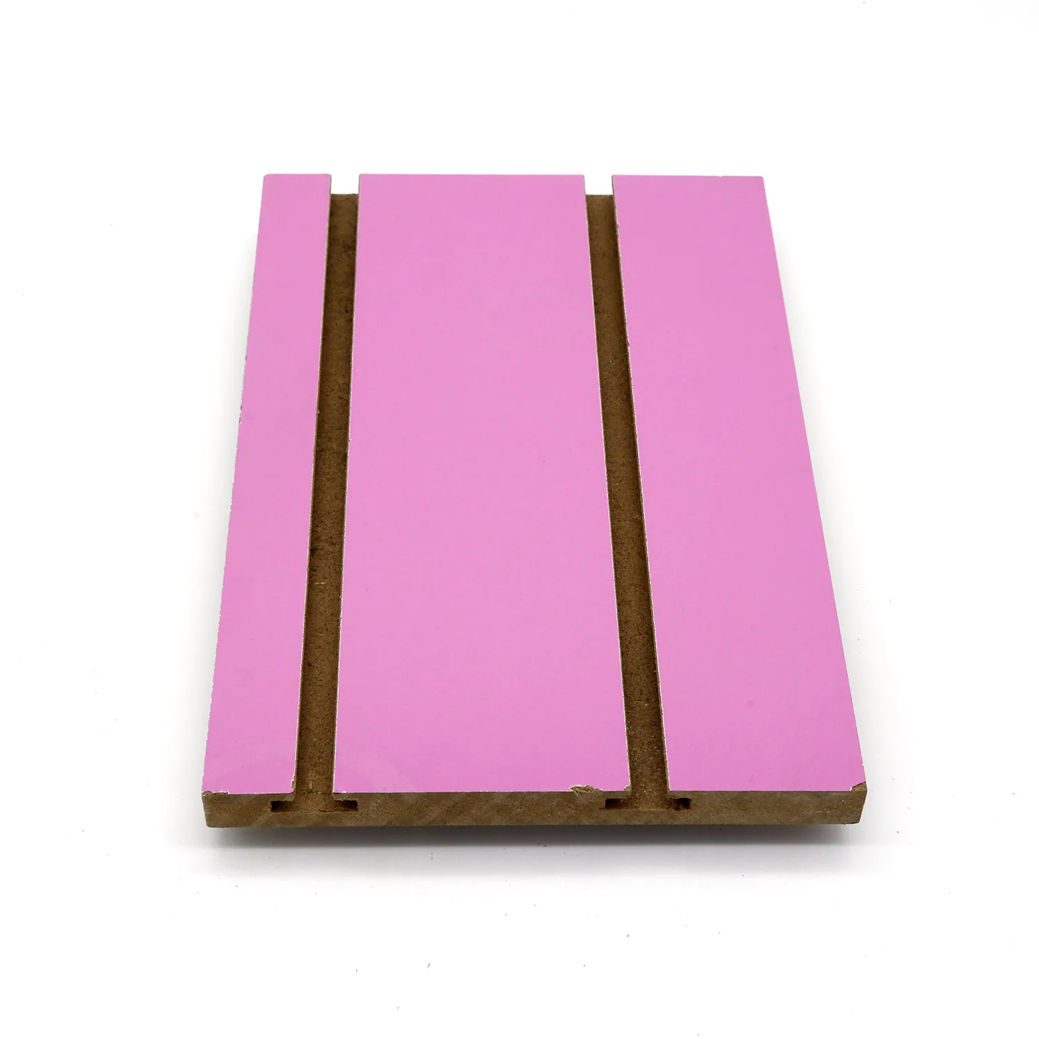 Display Stand Slotted Mdf Board Slatwall Panel / Slatwall Board