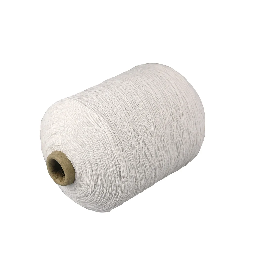 Нет минимального заказа, латексная двойная полиэфирная пряжа, эластичная латексная резина, переработанная пряжа для эластичных лент