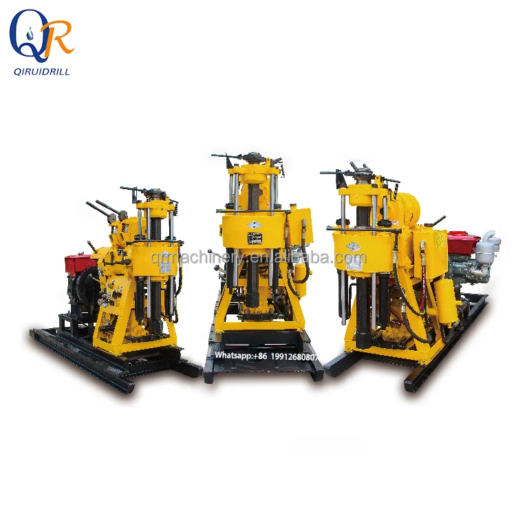 Diesel Hydraulic Core Drilling Rig Diesel Drilling Equipment Drilling Rig 50m depth