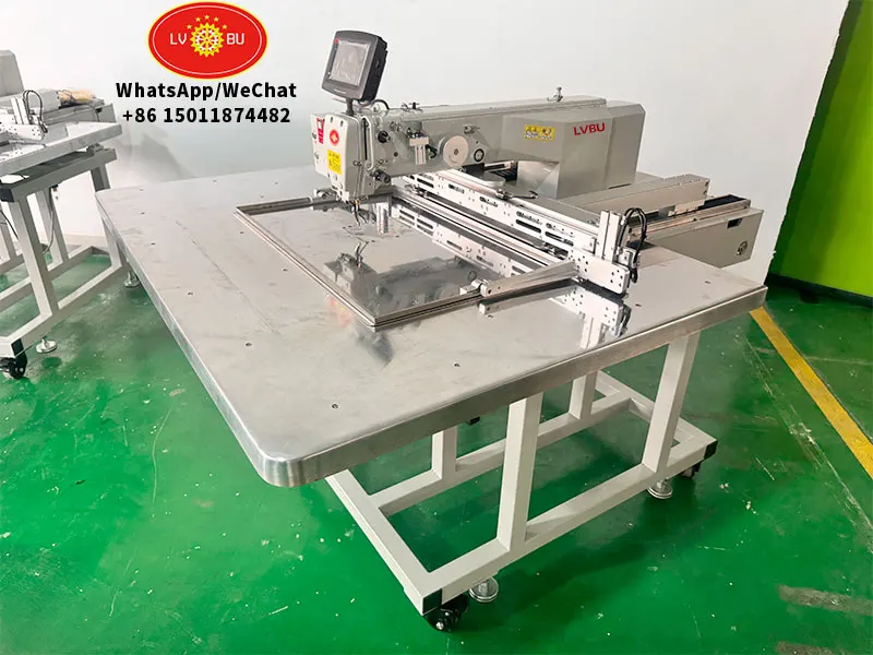 LVBU-6040G computer sewing machine is used for the automatic sewing handle of the bag non-woven fabric machine
