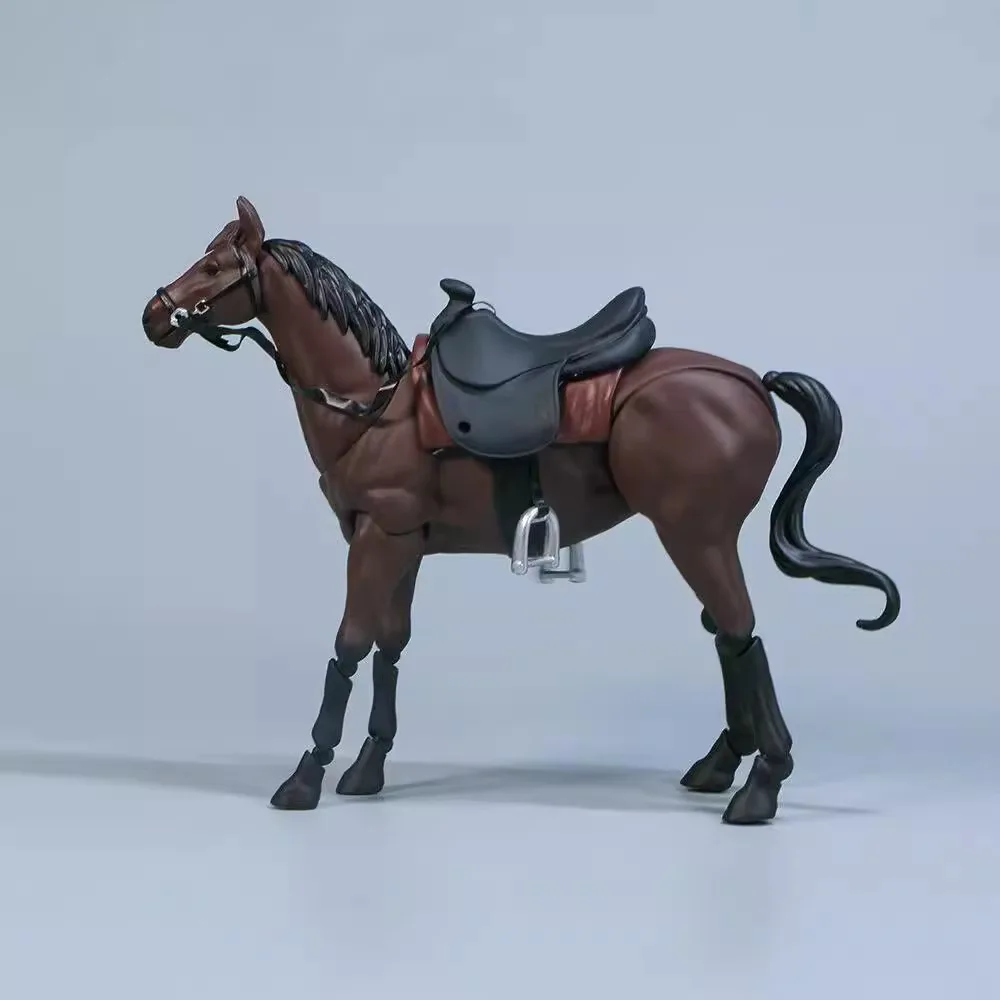 Figma White Horse White Tea/Brown Brown Horse Super Actinoy Model Horse Toy