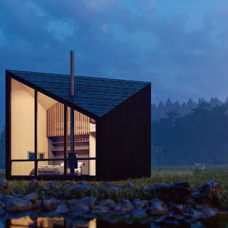 Профессиональное производство Рекламная цена сборные дома стальные каркасные здания небольшие