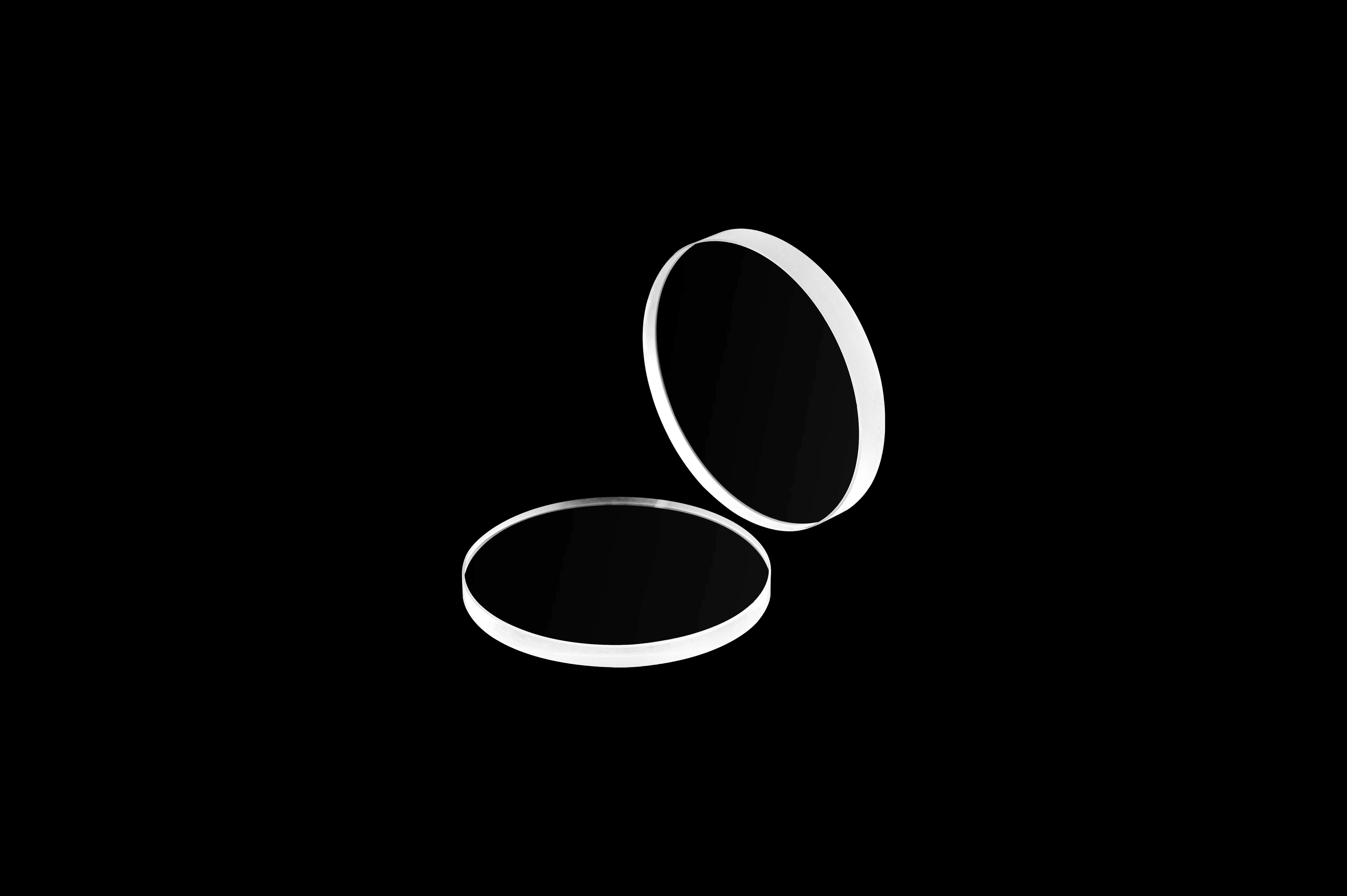 Custom Monocrystal BaF2 Material Optical Glass Protective IR Window