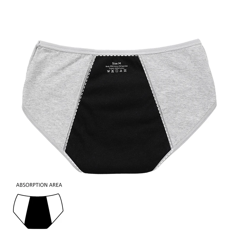 8 to 16 Years Period Proof Culotte Menstruelle Teenage Calzon Menstrual Teen Period Panties Underwear For Girls