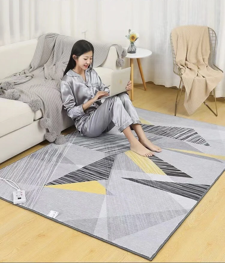 New Electric Heated Winter use floor Heating parts electrical heating carpets