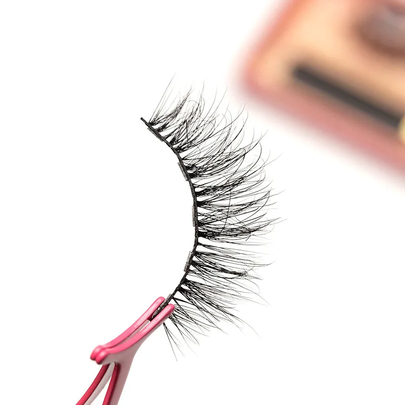 New Style High Quality Handmade Magnetic 3D Mink Eyelashes Custom Lash Glue With Your Logo Wholesale Factory Price Lash Book