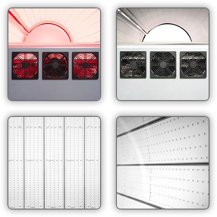 MERICAN Professional Red Light Therapy Machine for Skin Care 660 850nm Infrared Wavelengths Beauty Equipment