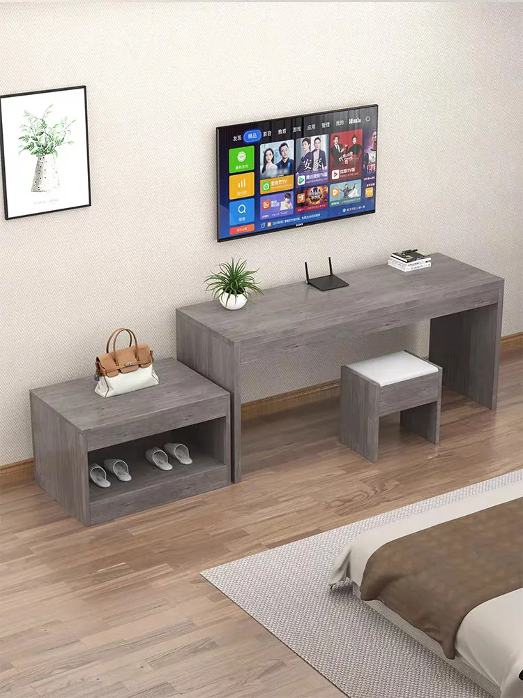Customized Hotel Wooden Living Room Furniture TV Stand for Sale