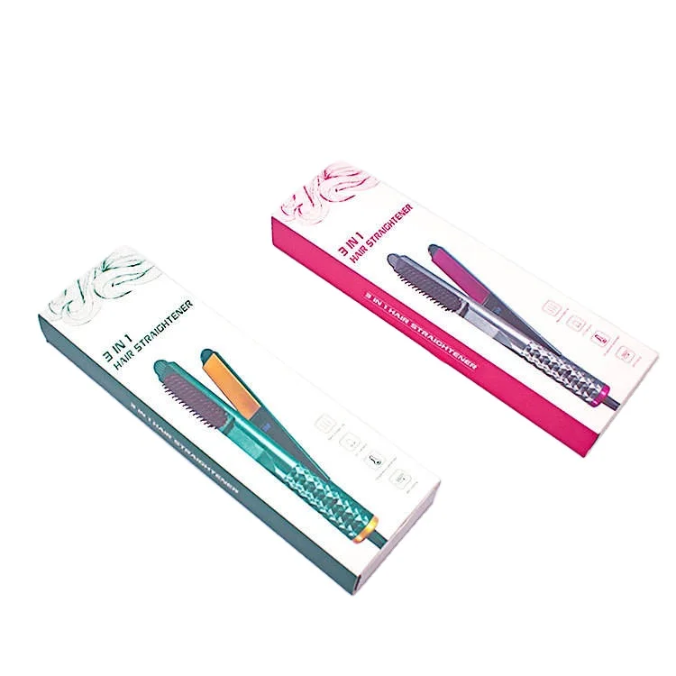 Профессиональный автоматический выпрямитель для волос 3 в 1 многофункциональный электрический влажных и сухих двойного
