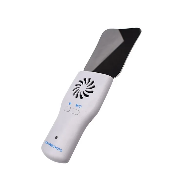 Ортодонтическое светодиодное зеркало для фотосъемки без тумана с отражателем из нержавеющей стали