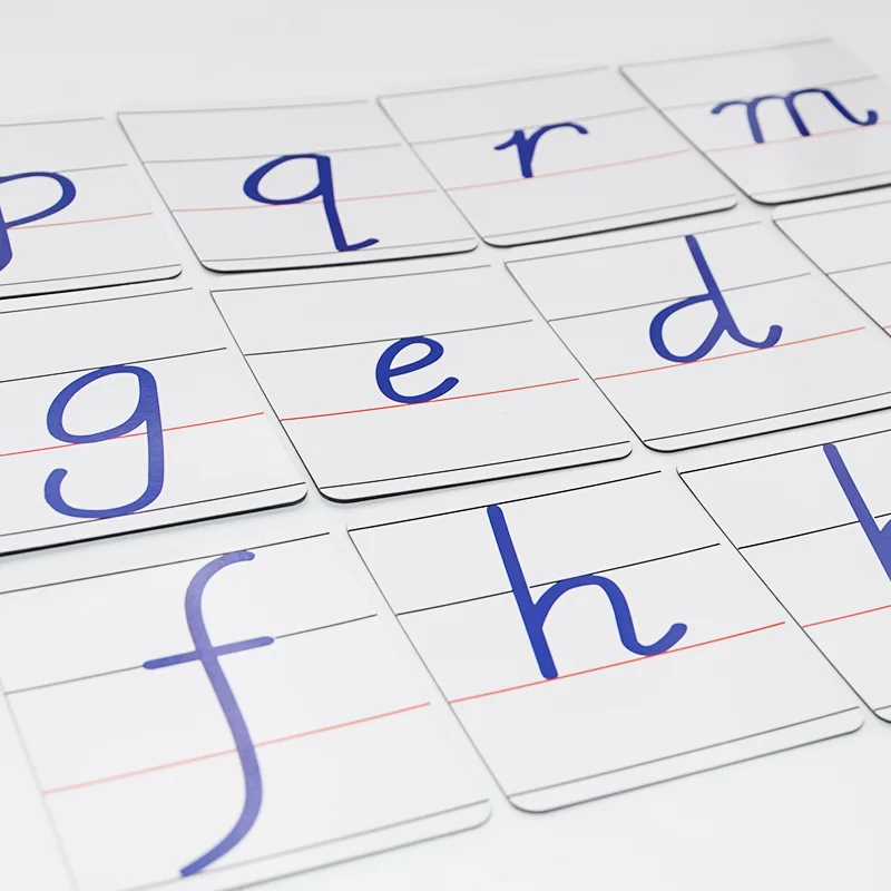 Custom spelled letter whiteboard fridge magnet and Small magnetic whiteboard