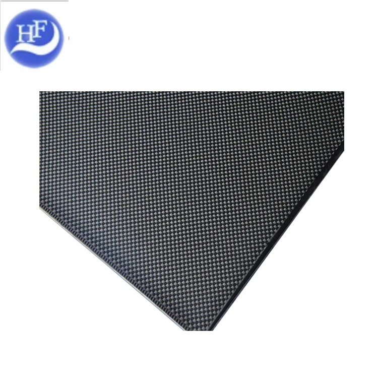 OEM High Strength 100% 3K carbon fiber plain weave glossy matte carbon sheet