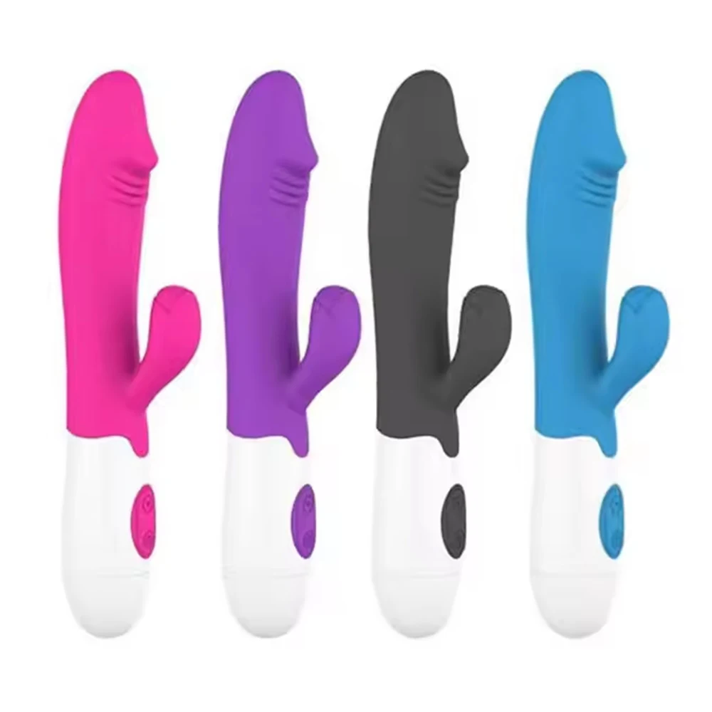 G Spot Dildo Rabbit Vibrator For Women Dual Vibration 18 Sex Toys Vibrator Female Vagina Clitoris Anal Massager Sex Toys Shop