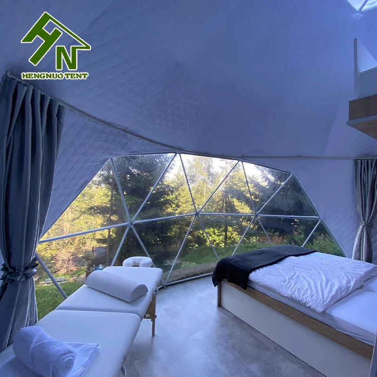 Outdoor Waterproof Tents Hotel House Glamping Luxury Family Camping Dome Tent