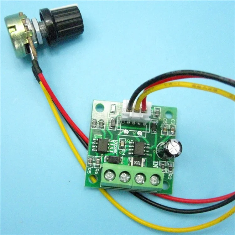 PWM 1.8V 3V 5V 6V 12V 2A DC 1.8V to 15V 2A Mini PWM Motor Speed Controller Regulator Module L15 1803BW