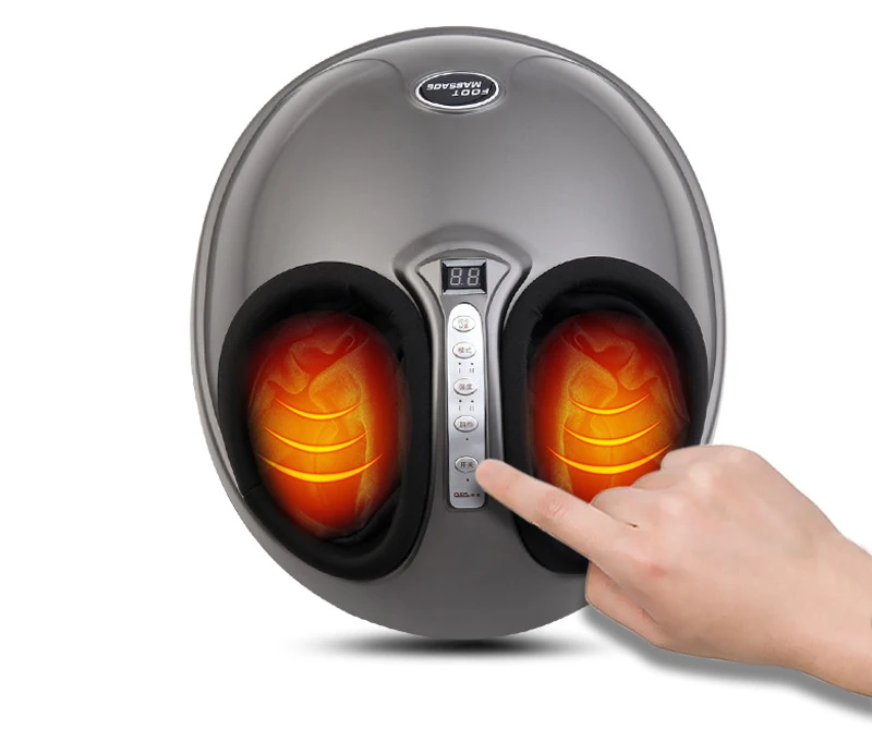 
Electronic air compression shiatsu knead vibrating pain relief therapy blood circulation foot massage masajeador machine 
