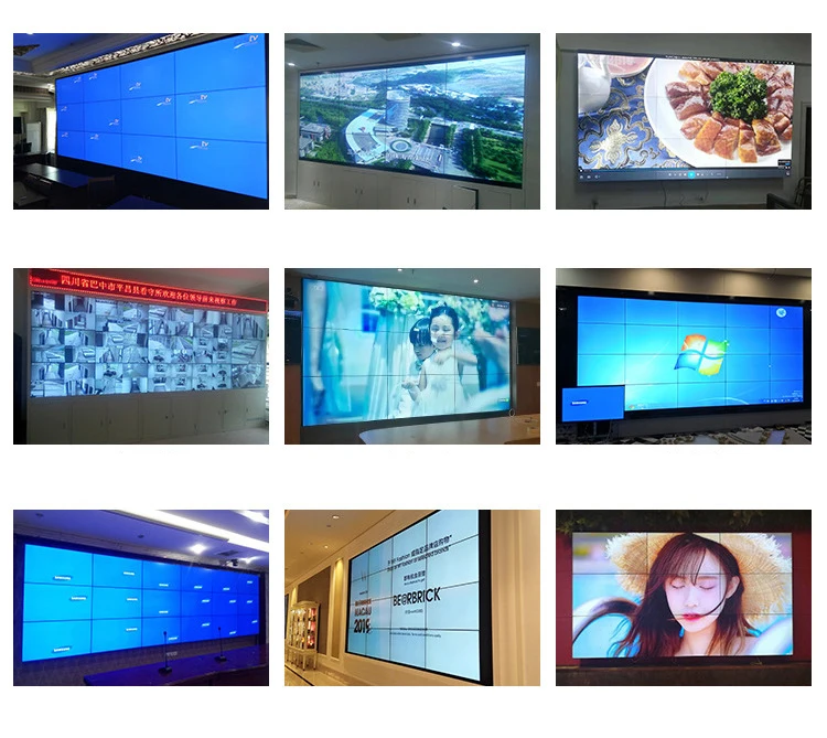 50 55 inch super slim splicing LCD Video wall display screen