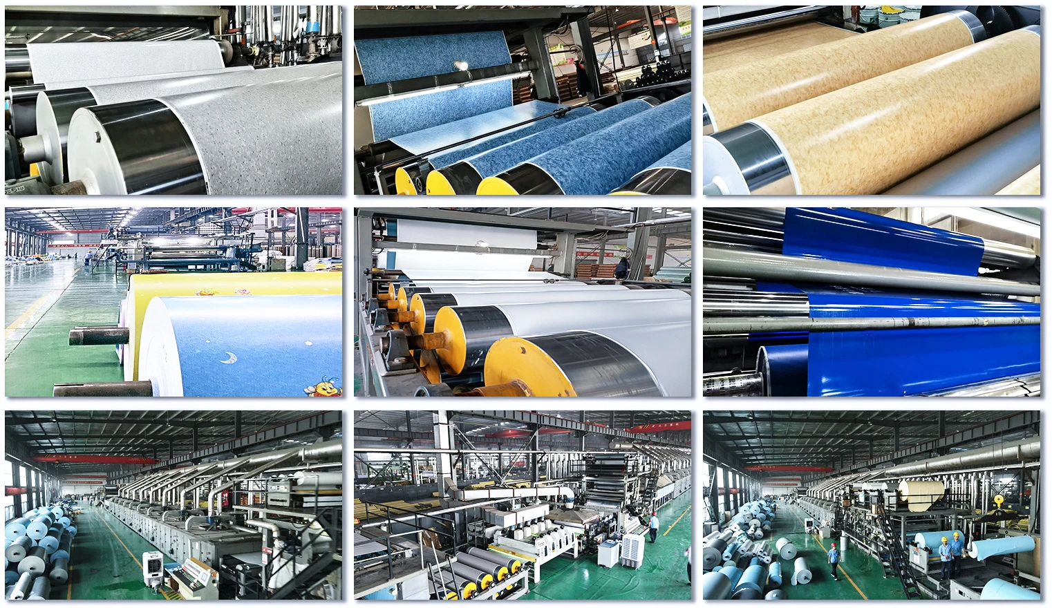 Red 2*20m Homogeneous Flooring Waterproof Anti Slip PVC Vinyl Roll for School Hospital Plastic Sheet