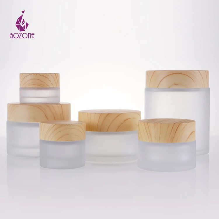 Face Lotion Cosmetic Scrub Empty Body Butter 10 Grams Cream Jar Frosted Cosmetic Container