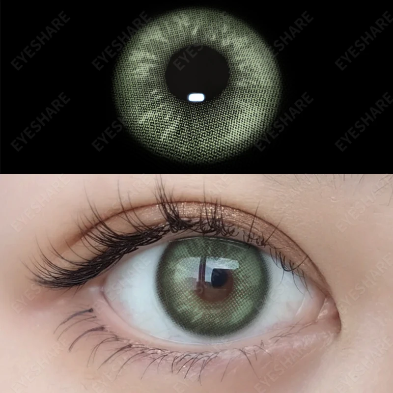 EYESHARE Makeup Color Contact Lenses for Eye Use Cycle Urba Cosmetics Contacted Lens for natural Beauty Colored Lenses