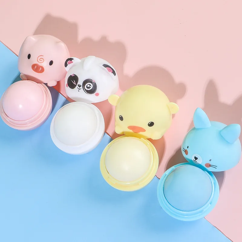 Hot Sale Fruit Flavor Floral Fragrance Cute Cartoon Animal Ball Unisex Solid Perfume Balm Women Men Portable Car Perfume