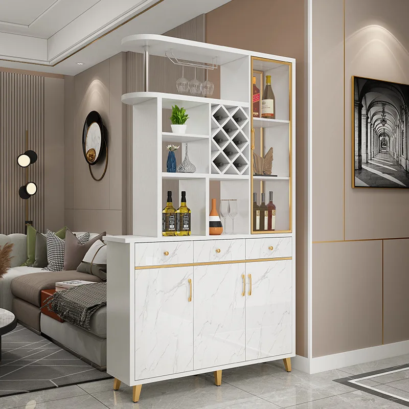 Factory wholesale light luxury minimalist living room wine cabinet screen decoration cabinet direct sales