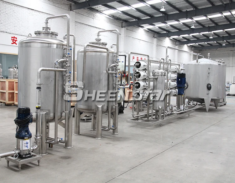 Reverse osmosis drinking water treatment system machine plant