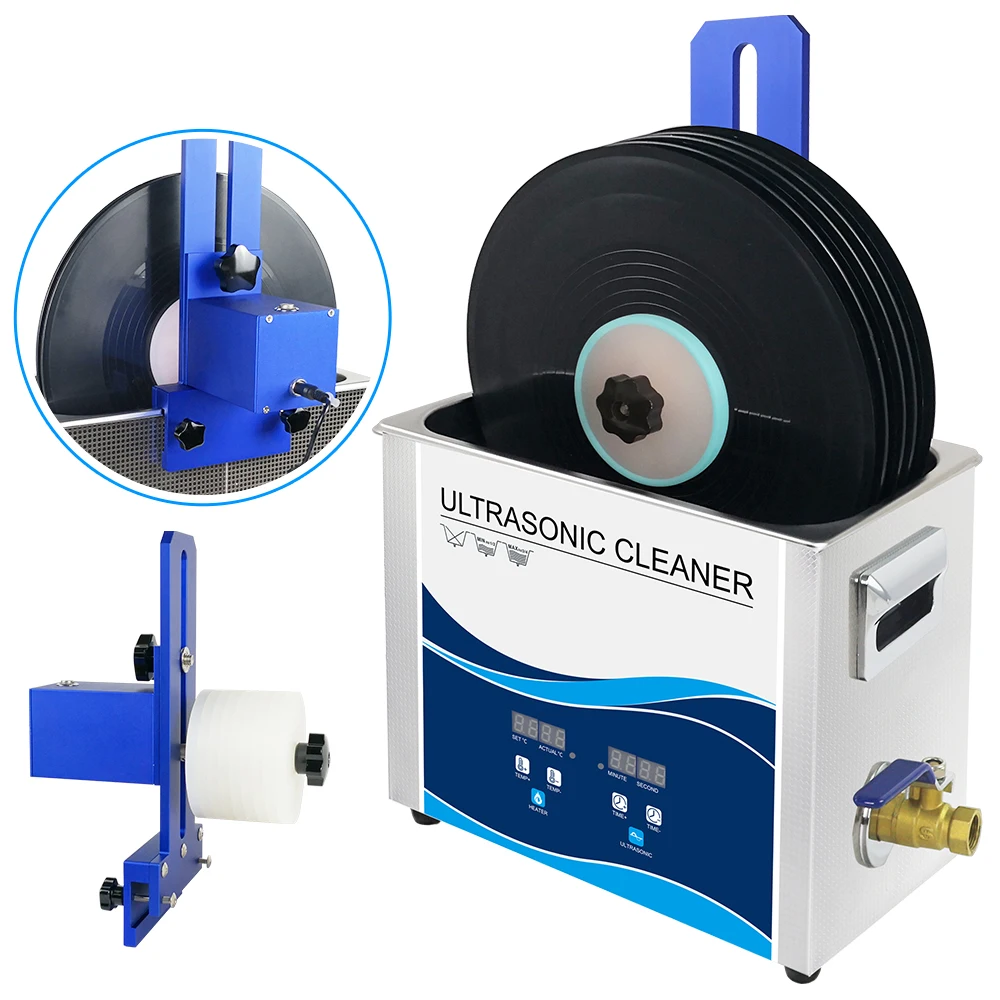 Виниловая пластина Lp альбомный диск EP 180 Вт 6.5L таймер отопления Degas Цифровой Ультразвуковой очиститель с подъемным кронштейном водонепроницаемый