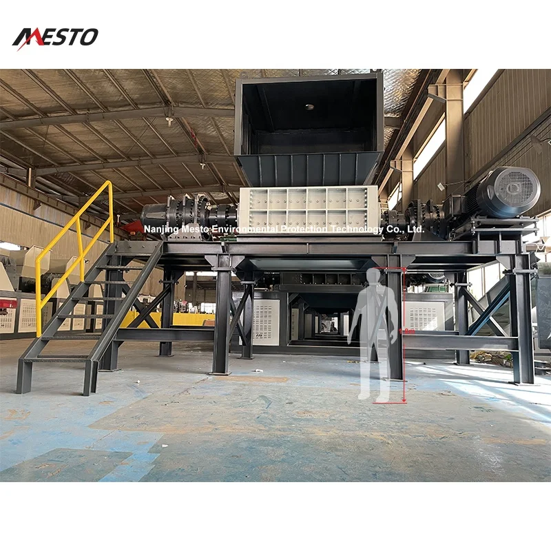 Высокоэффективная машина для измельчения шин