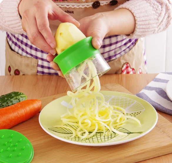 New Product Vegetable Shredder 3 in 1 Grater Rotary Grater Multi-function Stainless Steel 304 ABS Fruit Vegetable Slicer Grater