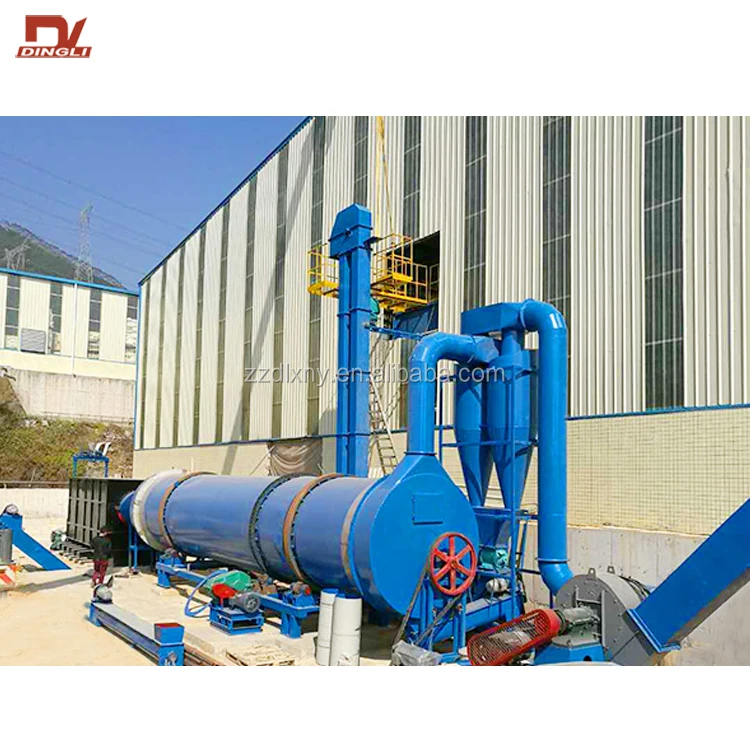 Good Reputation Industry Sludge Rotary Drying Equipment with ISO Certificate