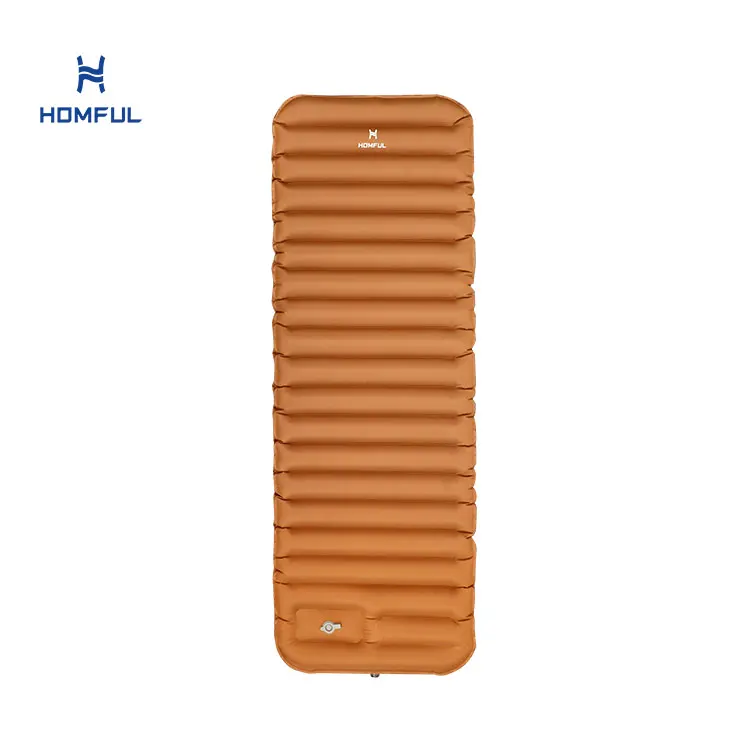 HOMFUL Custom ultralight TPU compact backpacking inflatable sleeping Mat air mattress camping insulated Sleeping Pad
